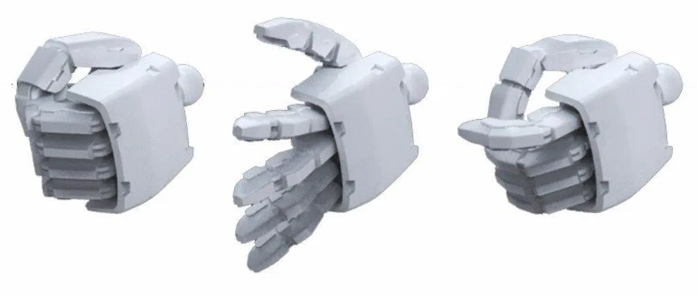 GUNDAM -  Builders Parts HD 1/144 MS Hand 02 Zeon - Model Kit